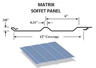 Matrix Soffet Panel Select for Pricing