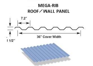 Mega-Rib Panel Select for Pricing